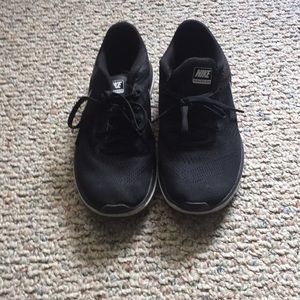 Black Nike shoes